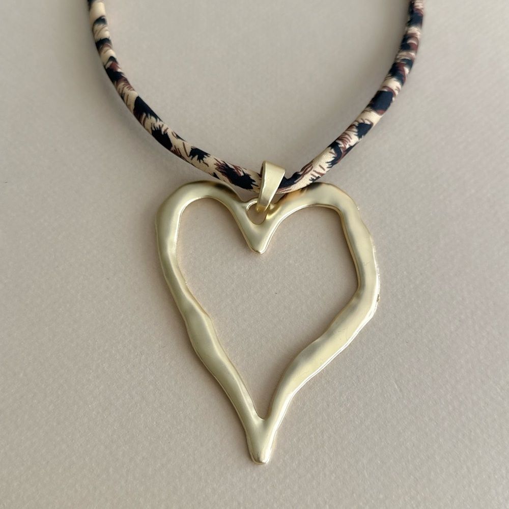 Boho heart necklace M1510 - Picture 4 of 6